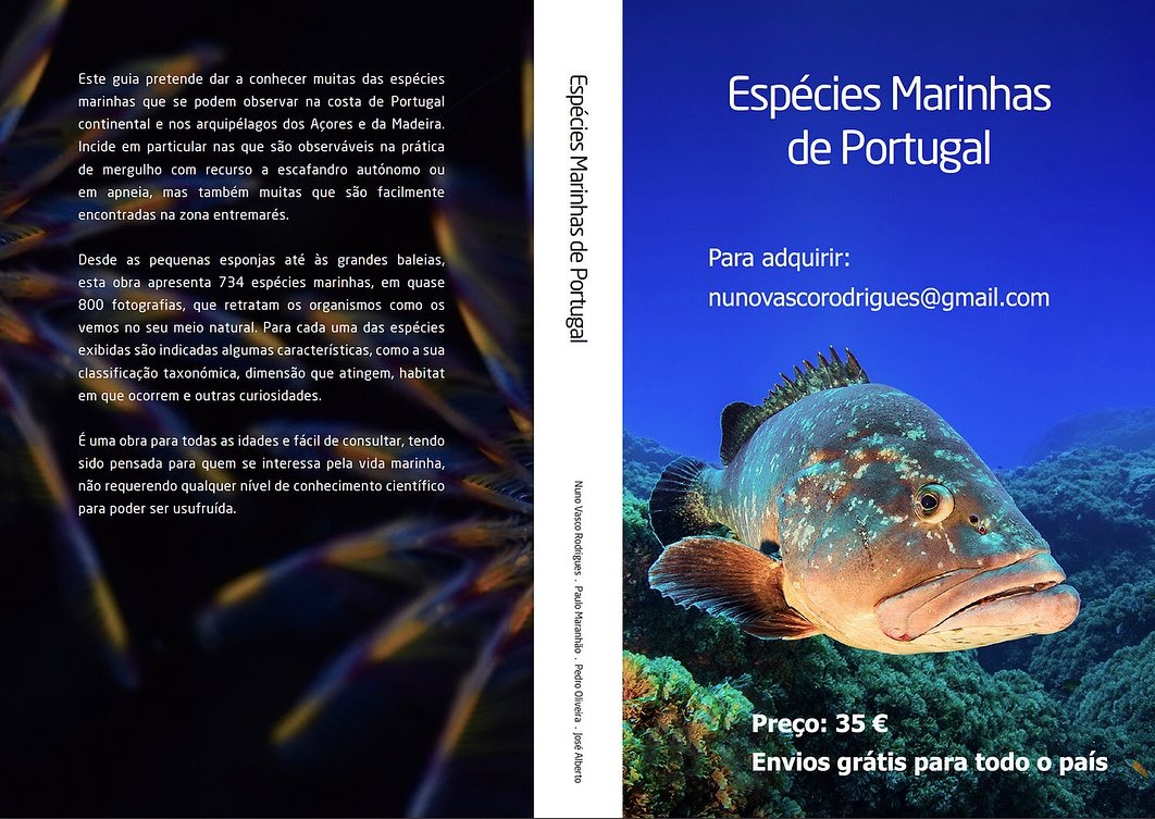  Apresentação do livro  ESPÉCIES MARINHAS DE PORTUGAL 